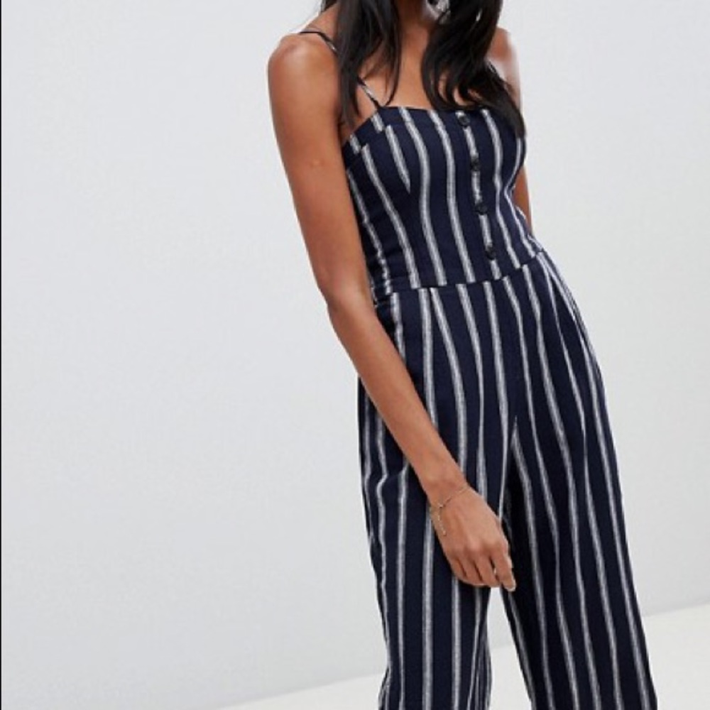 Abercrombie & Fitch Striped Jumpsuit